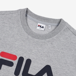 Fila Linear Logo One-on-one - Miesten Hoodie - Vaalean | FI-95847